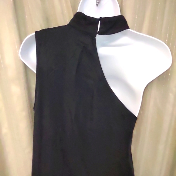 DO + BE Black Shoulder Open  Women's Mini Dress. Size M. 🆕 - Picture 11 of 14